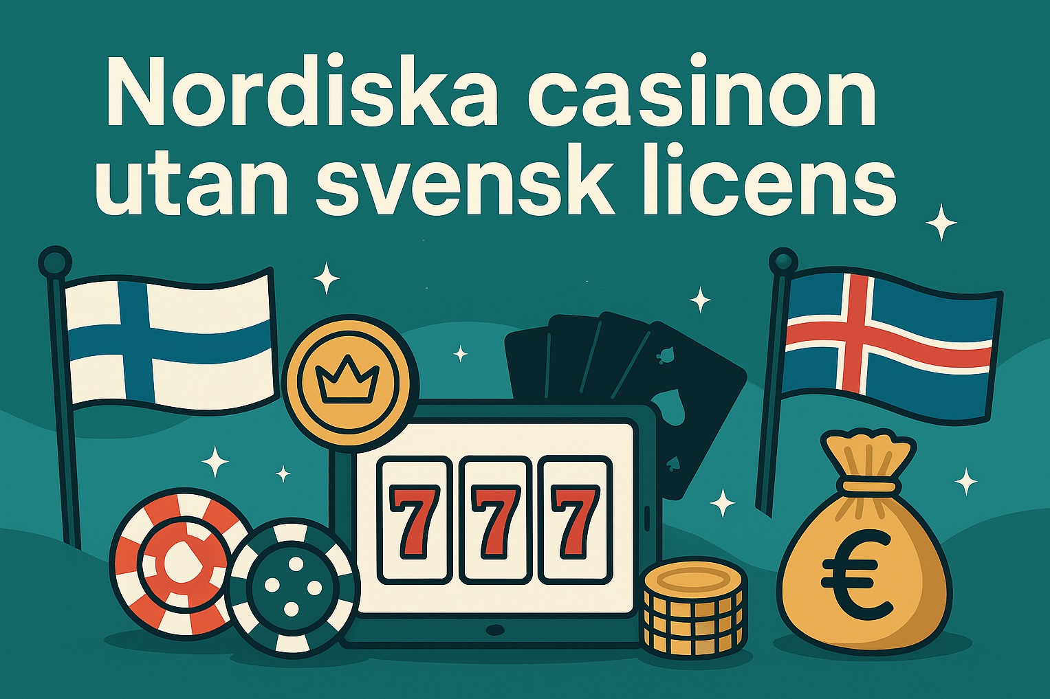 Nordiska casinon utan svensk licens