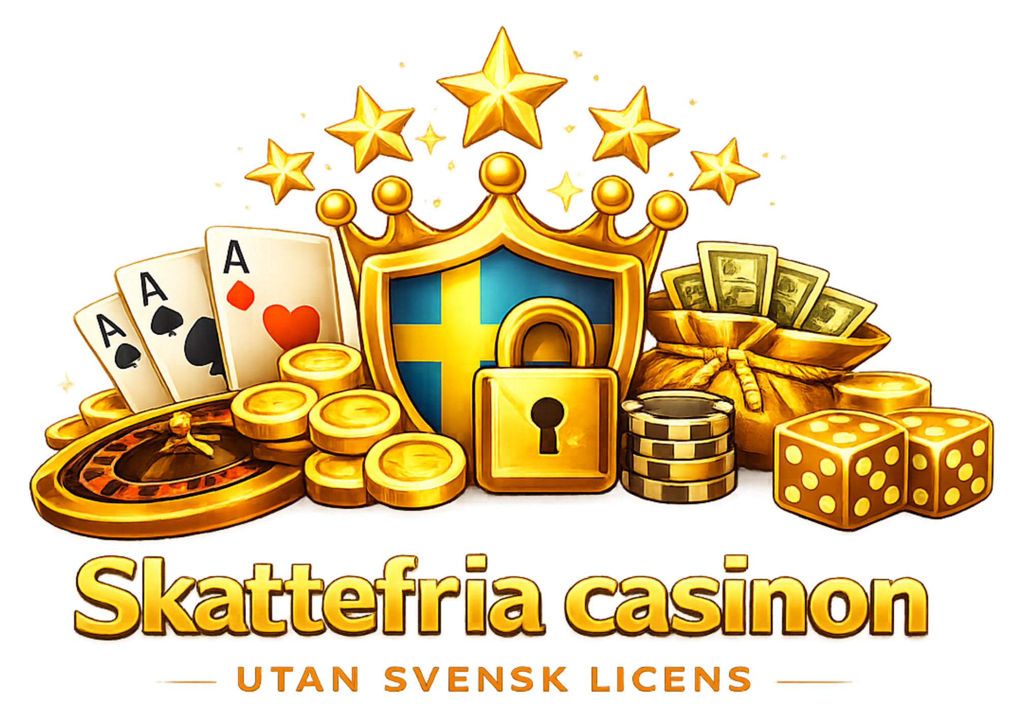 Skattefria casinon utan svensk licens